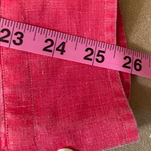 Neiman Marcus Italian fine 100% Linen fabric, button cuffs and collar - Picture 7 of 9